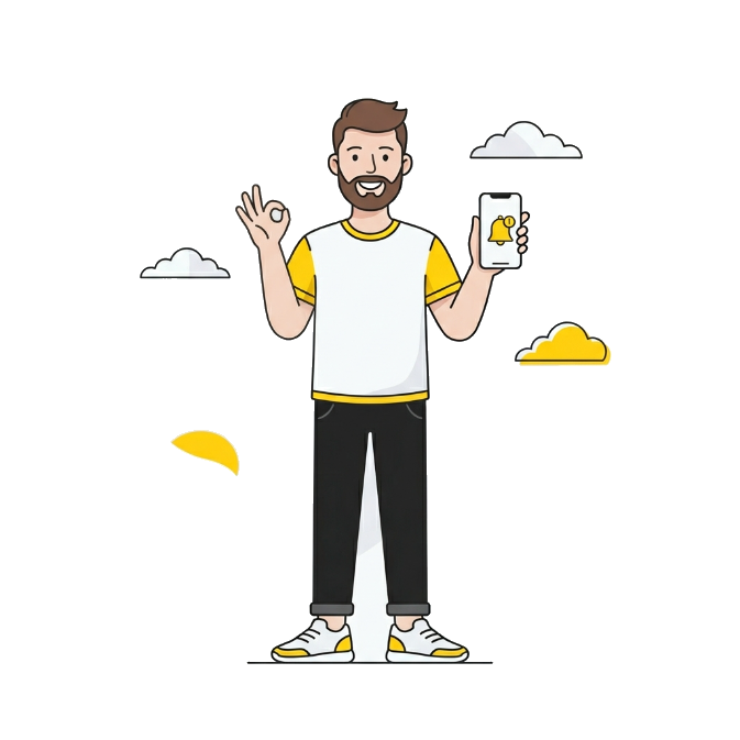 Something come up illustration